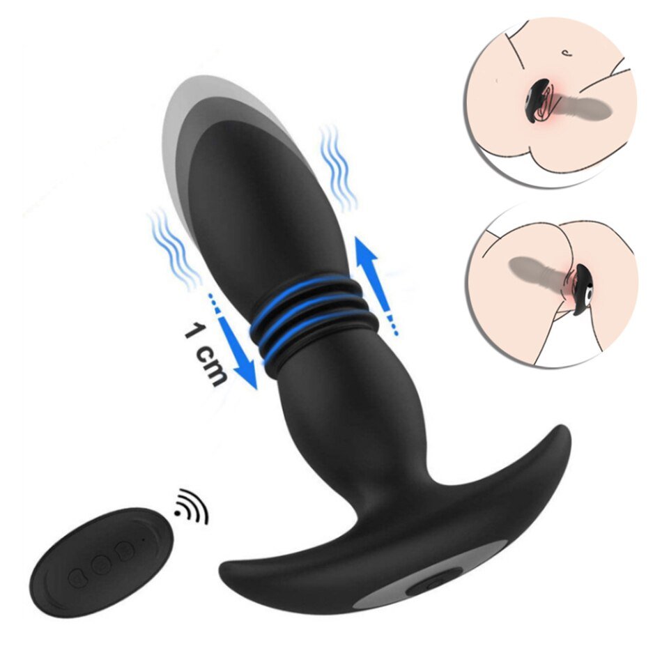 Vibrador Anal, Vaginal De Controle Remoto Sem Fio - Onshet.com.br